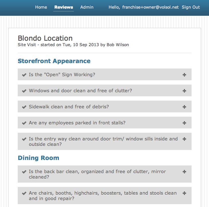 Actioncard Screen Shot