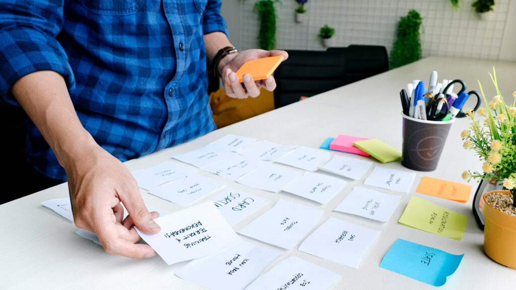 Card sorting for user research. 